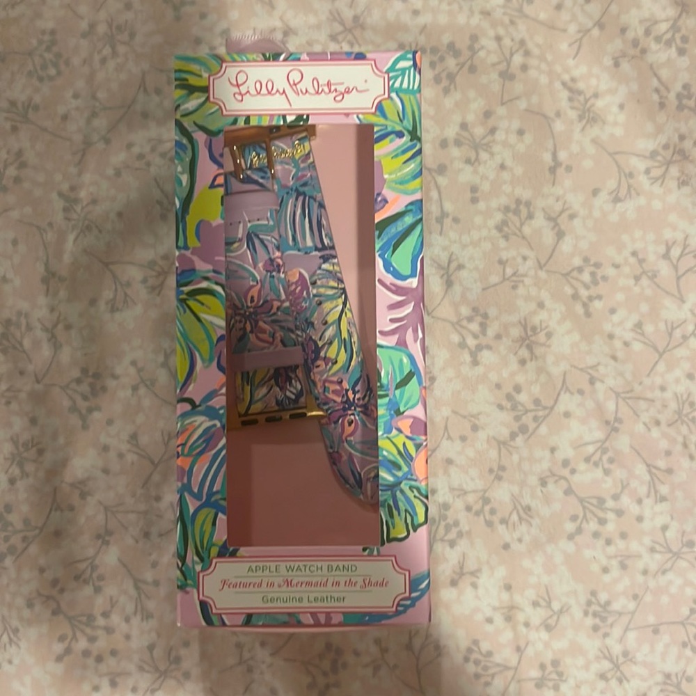 Lilly Pulitzer, brand new in box, Apple Watch band